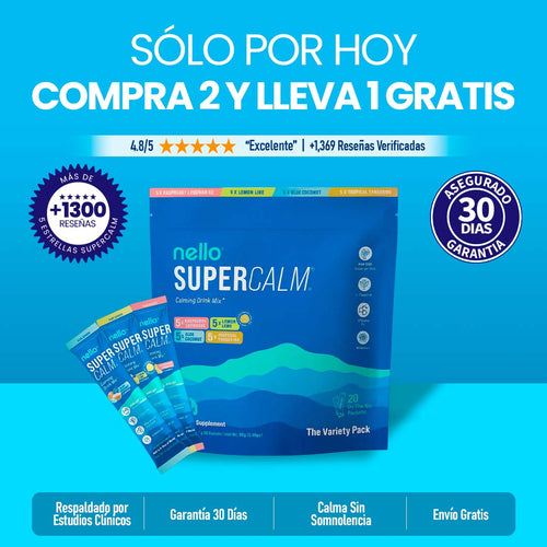 SuperCalm® - Baja Tu Cortisol. Recupera Tu Cara.
